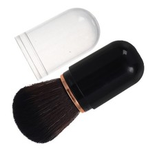 Cepillo en polvo de viaje rubor retráctil para mejillas mini pinceles maquillaje