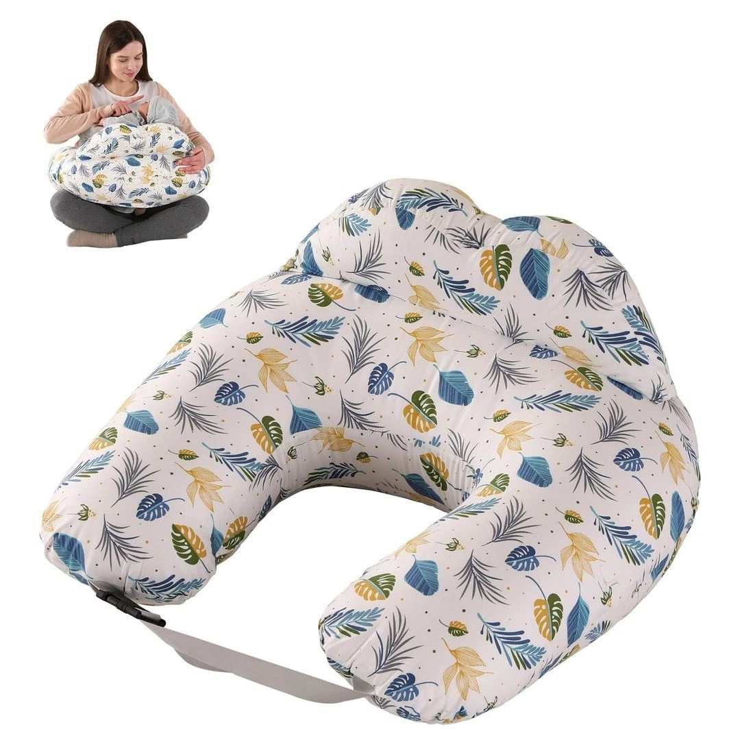 Baby Nursing Pillow U-Shaped 100% Cotton Ergonomic Removable Washable Cover
Opens in a new window or