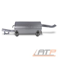 ENDSCHALLDÄMPFER ESD SCHALLDÄMPFER FÜR FORD FUSION JU 1.25 1.4 75 / 80 PS 02-12