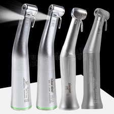 Dental Implant 20:1 Reduction LED/ No LED Contra Angle Handpiece Push Button UK