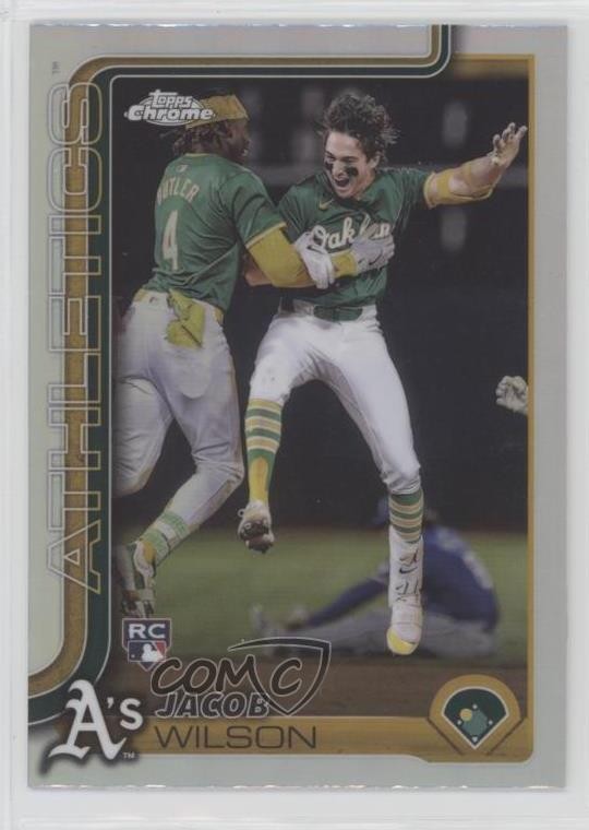2025 Topps Chrome Image Variation SP Image Variation Jacob Wilson #96 0x6q