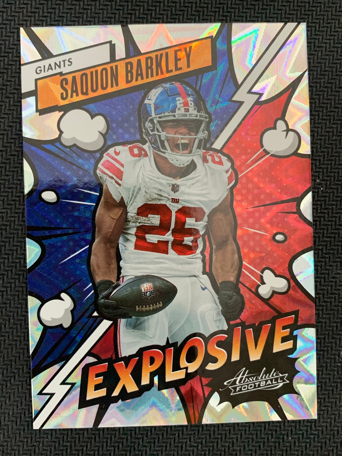 2023 Panini Absolute Explosive #19 Saquon Barkley SSP Case Hit