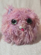Furr Fluffs Purr Fluff Toy Kitty Cat Plush Interactive Pet Surprise Reveal Pink