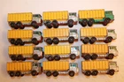 12 Vintage 1960's - 1970's Matchbox Lesney DAF Tipper Container Trucks #47