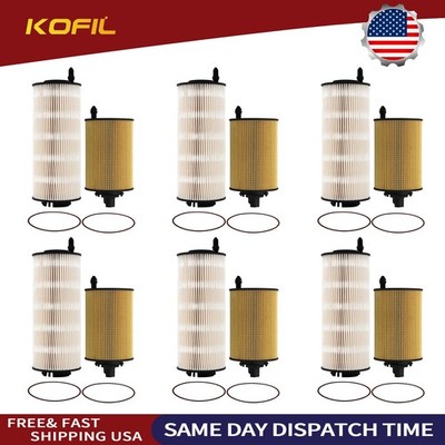 6PCS 2272926B 2272926PE Fuel Filter for MX13 EPA21 Peterbilt DAF Kenworth Trucks