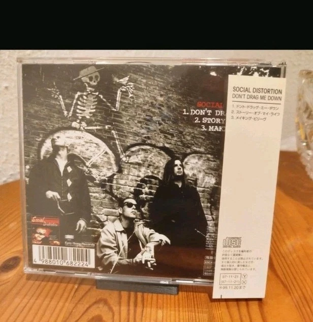 Social Distortion - Don`t Drag Me Down - CD MAXI Made In Japan - VÖ:1997 - Bild 2 von 4