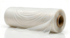 6 Mil Clear/Translucent Poly Sheeting 10' x 100' Heavy Duty Plastic Film Roll