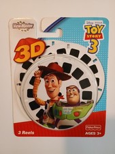 View Master 3-D Disney Pixar TOY STORY 3 Reels Mattel 2010 NOS, Unopened, 3 