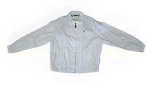 Vintage Polo Ralph Lauren Harrington White Full Zip Up Jacket Size XXL 2XL