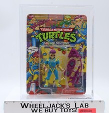 Zak the Neutrino CAS GRADED 75  80 75 80 TMNT 68-Back 1991 Playmates NEW SEALED