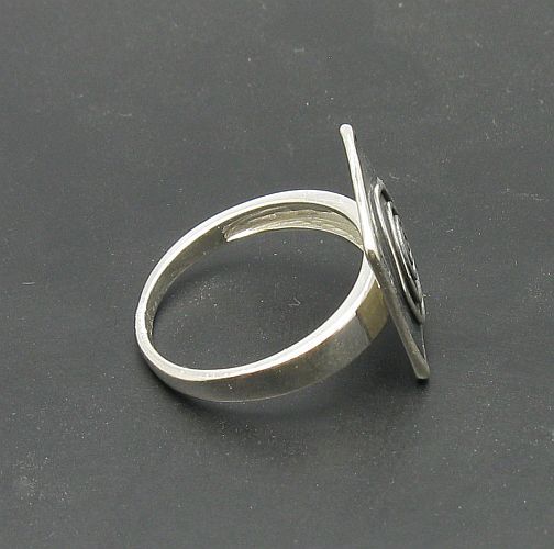 Plain Genuine Sterling Silver Ring Stamped Solid 925 Nickel Free Handmade