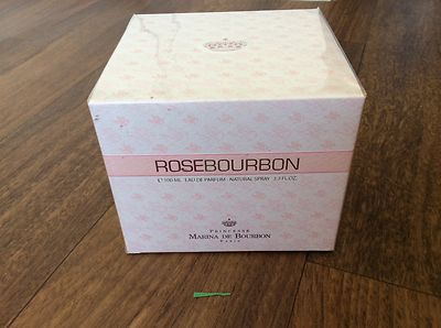 ROSE BOURBON EDP SPRAY By Princess Marina de Bourbon 100ml 3.3oz in sealed