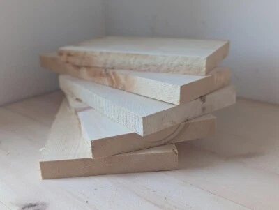 ZIRBENKISSEN24 5 Stücke Alpen Zirbe Premium Zirbenholz Brett