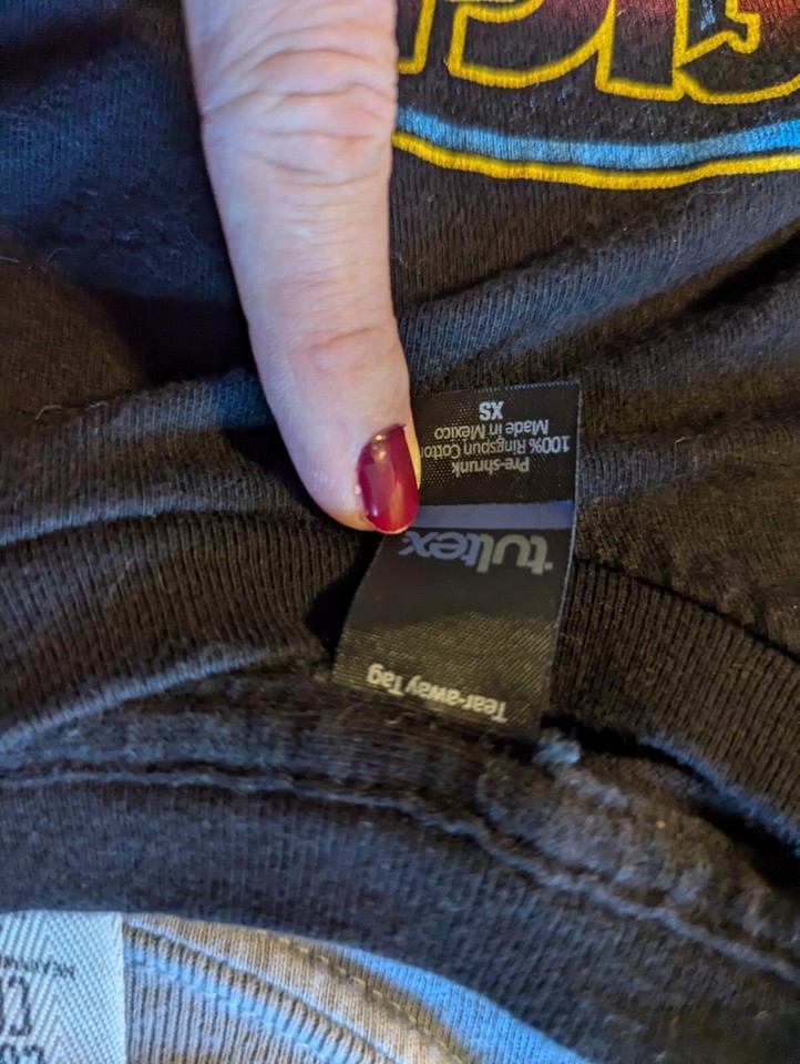 Foo Fighters XS Los Angeles 2018 Black Shirt Concert eBay