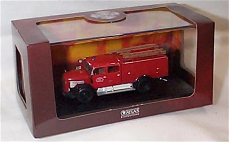 Atlas Fire Truck Collection Steyr 380 approx 1-72 Scale New in Case boxed - Image 2 of 2