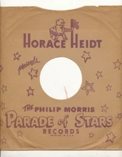 78 RPM Company Logo sleeves-PRE-WAR- HORACE HEIDT-Philip Morris