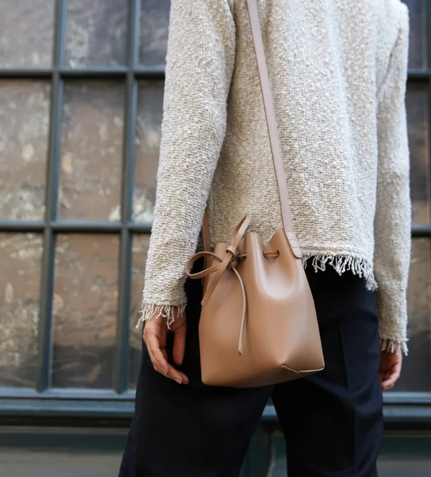 Mansur gavriel mini mini shop bucket bag