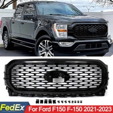 For 2021-2023 Ford F150 F-150 Xl Front Grill Upper Grille W Paintable Surround