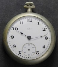1890 Elgin Grade 44 18s 15j Pocket Watch - Parts/Repair