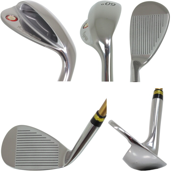 MUTSUMI HONMA Club MH282 Wedge Loft 60 Wide Sole and Big MUTSUMI HONMA Club MH282 Wedge Loft 60 Wide Sole and Big
