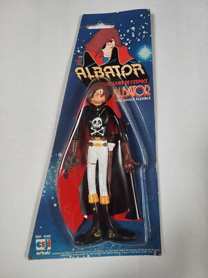 Albator Figurine Flexible 1979 Captain Harlock - Jeux & Jouets