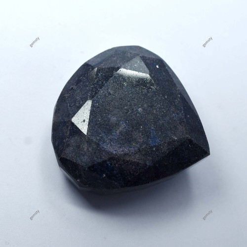344,40 ct natürlicher ZERTIFIZIERTER blauer Saphir Birnenschliff seltener los...