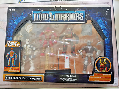 MegaBloks - Mag Warriors - Strikeforce Battlesquad - 100% Full Rare Box