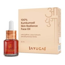 Ayuga 100 Kumkumadi Skin Radiance Face Oil with Saffron  Lotus Extracts 15 ml