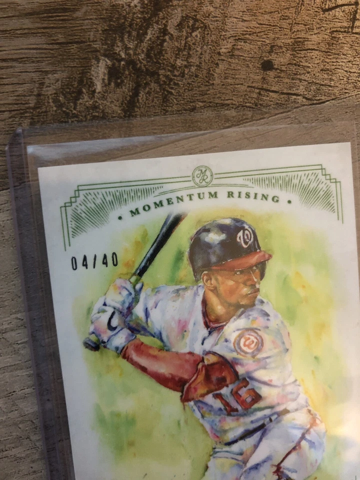 Victor Robles /40 NATIONALS 2019 TOPPS ON DEMAND 19 MOMENTUM RISING 12A Parallel - Image 2 of 3
