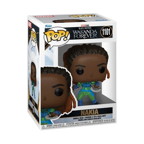Black Panther 2 Wakanda Forever Nakia Pop Marvel #1101 Vinyl Figura Funko