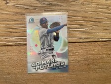 2021 Bowman Chrome Baseball Ed Howard 40 Man Futures #FMF-29 Chicago Cubs