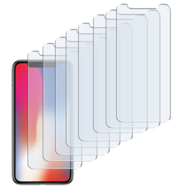 8 x Schutzfolie iPhone 11 Pro Max / XS Max Matt Displayschutz Folie Antireflex
