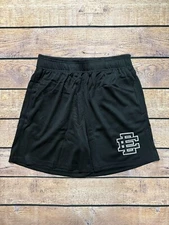 NEW Eric Emanuel EE Basic Short (SS23) Black/Black/White AUTHENTIC Size S-XL