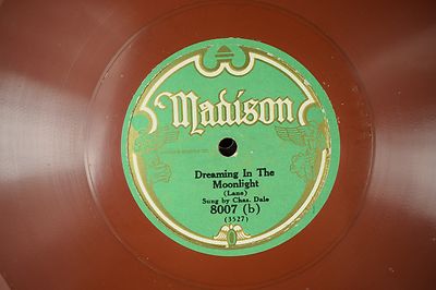 Chas. Dale - Brown Madison Hot 78 RPM - Dreaming In The Moonlight A2