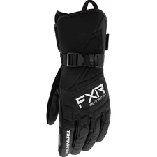 FXR Mens Transfer E-Tech Insulated Snowmobile Gloves Black Size XL