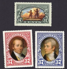 Scott #3854-3855-3856a Lewis & Clark Single Stamps - MNH