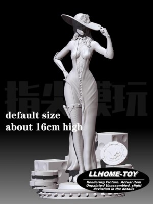Anime Saeko Niijima hot girl Elegance Resin 3D Print GK Kit Figure Unpainted