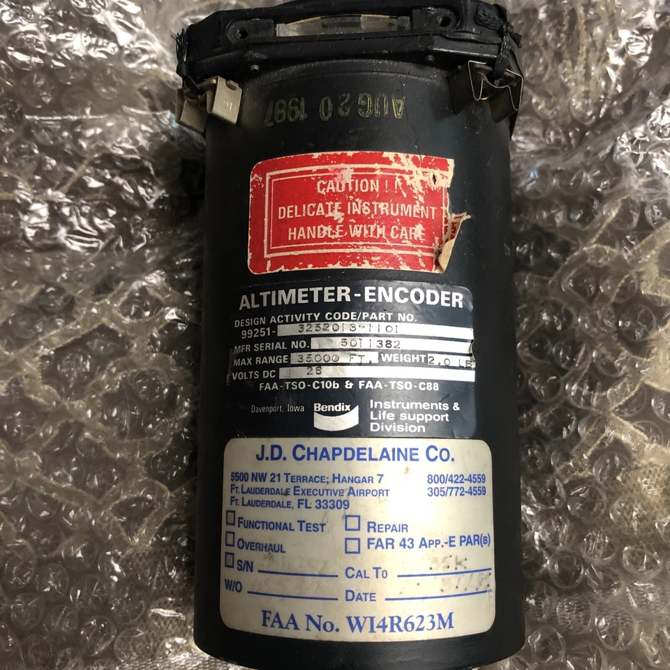 Bendix 航空高度计编码器 99251-325 — 第 3/4 张图片