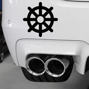 Dharmachakra Buddhismus Wheel Of Dharma Aufkleber Decal Religiose Zeichen Ebay