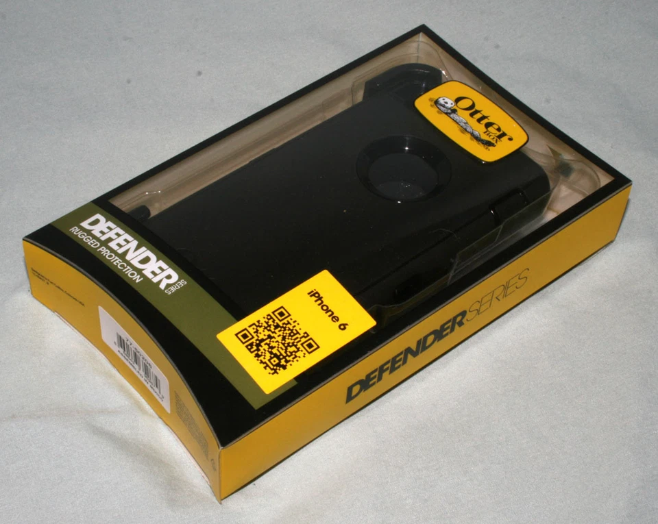 Nuovo Case Defender Otter Box OtterBox Per iPhone 6 Nero Con Clip OEM - Immagine 2 di 4