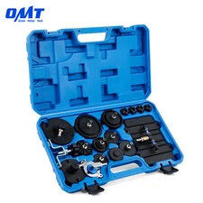 OMT Brake Bleeder Adapter Set 12pcs Master Cylinder Bleeder Kit for Most Vehicle