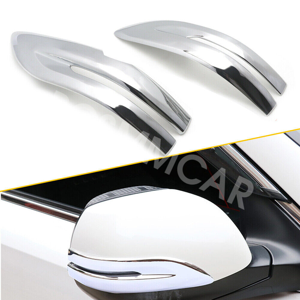 Fit For Honda CR-V CRV 2017-2022 Chrome Rearview Side Mirror Cover Stripe Trim
