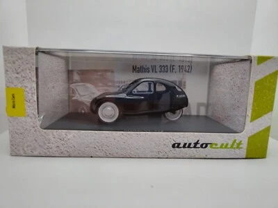 AUTOCULT 1/43 Mathis VL 333 1942. Wow Rare. - Photo 1/4