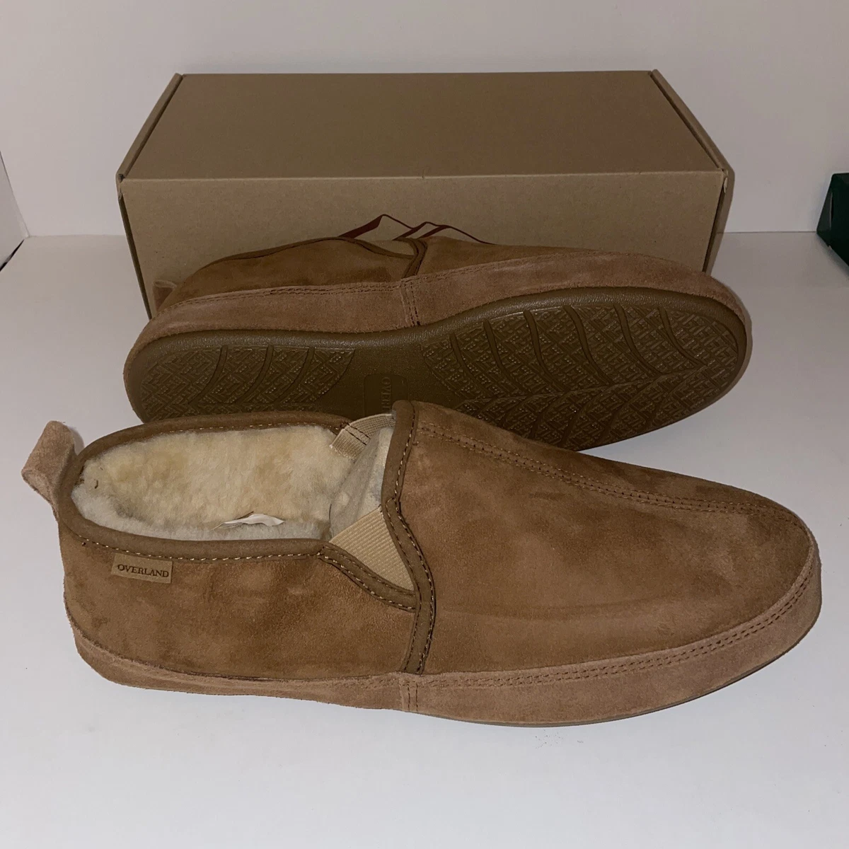 Overland mens slippers cheap