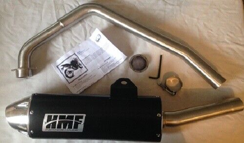 HMF Performance Muffler Black Full Exhaust Honda CBR250R 020604726186