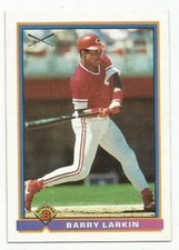 BARRY LARKIN 1991 BOWMAN SILVER SLUGGER CARD NM-MT+ CONDITION