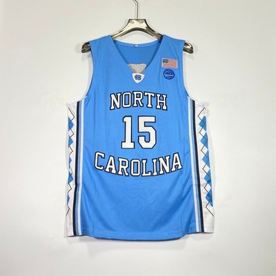 Vince Carter #15 Sewned Men's Fan Commemorative Jersey, Blue /S-XXL