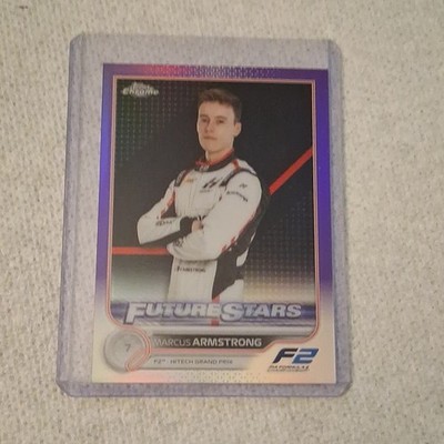 Topps Chrome F2 Future Stars Marcus Armstrong Hitech #83 Purple /399 Rookie