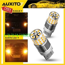 7440 T20 Amber Yellow LED Turn Signal Light Bulb Canbus Anti Hyper flash 1~10Set