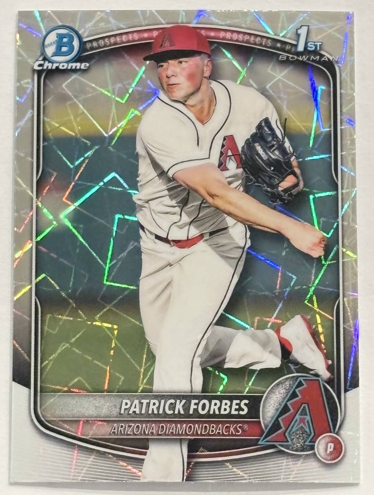 2025 Bowman Draft - Chrome Patrick Forbes #BDC-89 Lazer Refractor